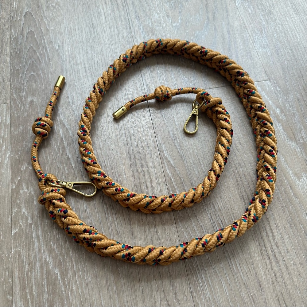 NWOT Anthropologie Braided Crossbody Bag Strap
